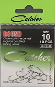 Одинарные крючки Catcher Round № 10