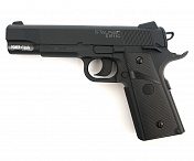 Пистолет пневм. Stalker S1911G, кал 4,5мм. пластик (Colt 1911)