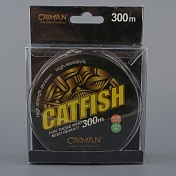 Леска Caiman Catfish темно-коричневая 300м 0,40мм