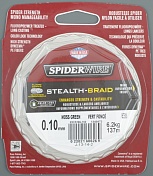 Шнур плетёный Spiderwire Stealth 0.10, 137 m, Moss Green