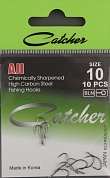 Одинарные крючки Catcher Ajl № 10