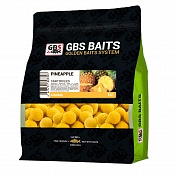 Бойлы GBS Baits тонущие насадочные 20мм 1кг Pineapple Ананас