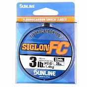 Леска флюорокарбон Sunline FC Siglon, Clear, 30 м, 0.140 мм, 1.4 кг