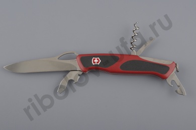 Нож Victorinox RangerGrip 61 130мм красный/черный