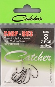 Одинарные крючки Catcher Carp № 8