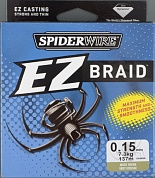 Шнур плетёный SpiderWire EZ Braid Green 137m 0.12