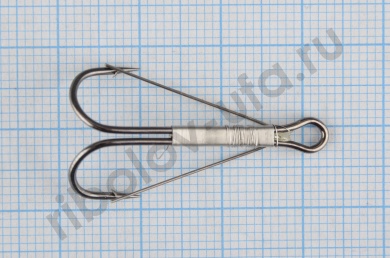 Крючок-двойник-незацепляйка Kosadaka V-Double №4  