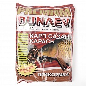 Прикормка Dunaev-Premium Карп Сазан Конопля Красная (1 кг)