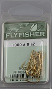 Крючки Flyfisher 1000 BL#8 BZ