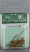 Крючки Flyfisher 4320 #12 BZ