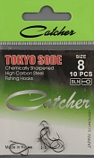 Одинарные крючки Catcher Tokyo Sode № 8