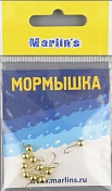 Мормышка литая Marlins Шар 4мм (0,36гр) кр. Crown золото 7000-203