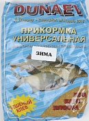 Прикормка зимняя Dunaev Ice Универсальная (Ваниль) 900гр (20шт/уп)