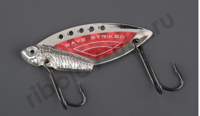 Блесна Kosadaka Wave Striker 14 g (Silver/Red)