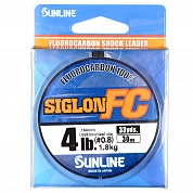 Леска флюорокарбон Sunline FC Siglon, Clear, 30 м, 0.160 мм, 1.8 кг