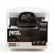 Фонарь налобный Petzl Actik черный 2019 