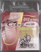 Одинарные крючки Cobra FUNA сер.012 разм.010