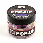 Бойлы GBS Baits Pop-up плавающие 12мм 55гр (банка) Charming Plum Очаровательная слива