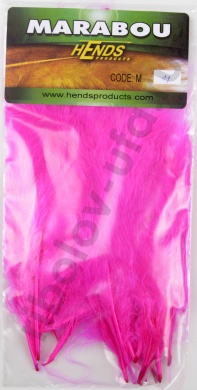 Перья марабу Hends Marabou Hot Pink (10шт/уп)