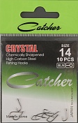 Одинарные крючки Catcher Crystal № 14