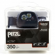 Фонарь налобный Petzl Actik синий 2019