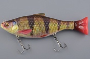 Воблер Savage Gear 3D Hard Pulsetail Roach 13.5см 40гр 0,6м SS # Perch  