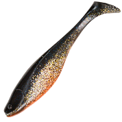 Силиконовая приманка Narval Commander Shad 16cm #034-Black Prince (3шт/уп)