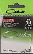 Одинарные крючки Catcher Round № 18