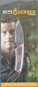 Нож Gerber Bear Grylls Compact Fixed Blade, Black, FE, блистер 1910514A