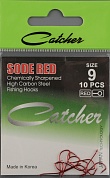 Одинарные крючки Catcher Sode Red № 9