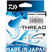 Леска Daiwa J-Thread FC Ice Line 50м 0,19мм