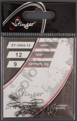 Застежка с вертлюжком Stinger ST-3004-12