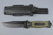 Нож No name пластик Gerber 2958B (зелен.ручка)