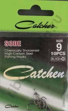 Одинарные крючки Catcher Sode № 9