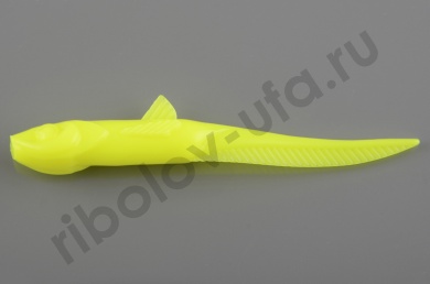 Силиконовая приманка Ojas Nano Glide 77мм цв.Chartreuse Fluo