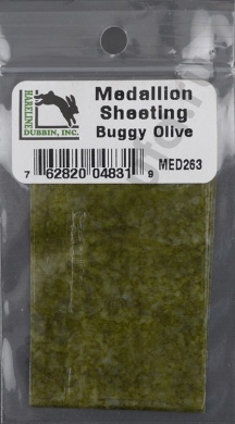 Полупрозрачная пленка Hareline Stalcup's Medallion Sheeting Olive