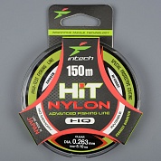 Леска Intech Hit Nylon 150м 0,186мм/ 2,6кг 