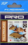 Одинарные крючки Flagman Pro Allround №14 (10шт/уп)