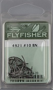 Крючки Flyfisher 4921 #10 BN