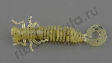 Силиконовая приманка Fanatik Larva Lux 2.5 , 63мм, #001 (7шт)