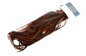 Половинка петушиного седла High & Dry Hackle 1/2 Saddle Grizzly dyed Brown 71842103