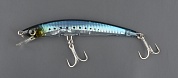 Воблер Yo-Zuri F1145 Crystal 3D Minnow Floating плав., 90 мм, 7.0 гр., цв. GHIW