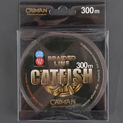 Шнур плетёный Caiman Catfish коричневый 300м  0,4мм 185533