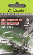 Вертлюжок с карабином Catcher Rolling Swivel w Fastlock Snap # 5