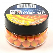 Бойлы GBS Baits Pop-up плавающие 10мм 55гр (банка) Banana Scopex