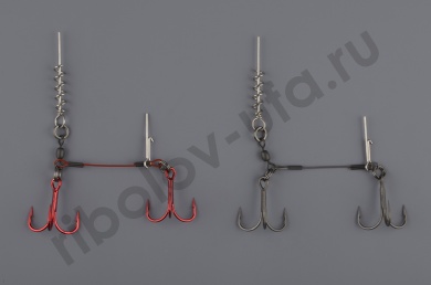 Оснастка Savage Gear Carbon49 Corkscrew 2х1