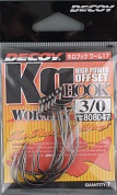 Офсетные крючки Decoy Kg Worm17  №3/0 (7шт/уп)