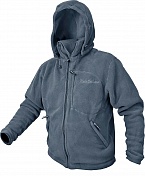 Куртка Kola Salmon Polartec Classic 200 на разъемной молнии с капюшоном цв.Charcoal XS