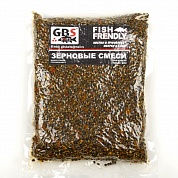 Зерновая смесь GBS Baits Fish Frendly Микс 3 Конопля, с перцем чили 1кг