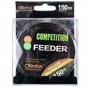 Леска Caiman Competition feeder sinking черная 150м 0,30мм 185010